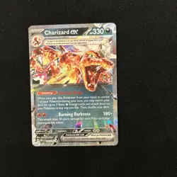 Prize Pack Charizard ex 125/197 Obsidian Flames Pokemon Play Stamp Series 4 - Image 1