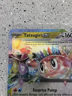 Tatsugiri ex - 142/191 - SV08: Surging Sparks (SSP) Double Rare NM💎 - Image 3