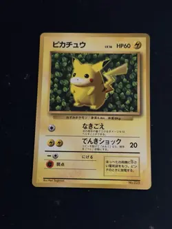 Ivy Pikachu Glossy Japanese CoroCoro Promo No 025 Pokemon Ken Sugimori Played - Image 1