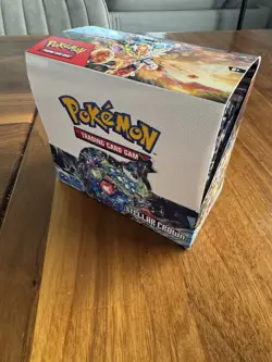 Pokemon Stellar Crown Scarlet & Violet - Opened Booster Box - 36 Sealed Packs 820650863240 - Image 1