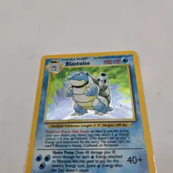 Pokemon Base Set Blastoise Rare Holo 2/102 1999 LP - Image 3