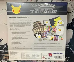 Pokemon Celebrations 25th Anniversary Elite Trainer Box Pokemon Center ETB New - Image 2