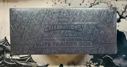 Pokemon Celebrations 25th Anniversary Elite Trainer Box Pokemon Center ETB New - Image 3