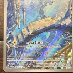 Pokemon Dragonair Illustration Rare Holo 181/165 Scarlet & Violet 151 100 HP - Image 3