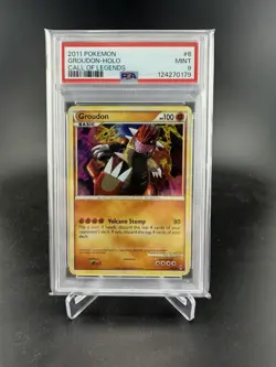 2011 Pokemon Groudon Call of Legends 6/95 Holo Rare PSA 9 POP 68 - Image 1