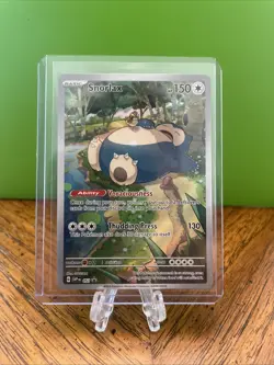 Pokemon TCG Snorlax Scarlet & Violet Black Star Promos 051 Holo - Image 1