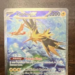 Pokemon Zapdos ex 202/165 Scarlet & Violet 151 Special Illustration Rare Holo - Image 2