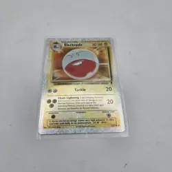 Electrode - 22/110 - Reverse 'Fireworks' Holo - Pokemon Legendary Collection MP - Image 2