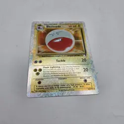 Electrode - 22/110 - Reverse 'Fireworks' Holo - Pokemon Legendary Collection MP - Image 4