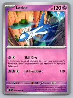 Pokemon TCG SV08: Surging Sparks Latios 077/191 - Image 1