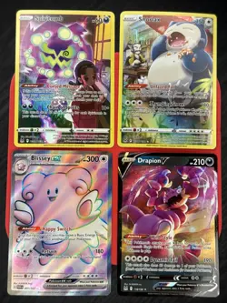 Pokemon TCG English 4 Assorted Ex Holo Rare Lot Trainer Gallery TG IR NM SWSH - Image 1