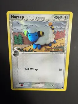 Pokemon TCG Mareep 54/101 Delta Species Dragon Frontiers Reverse Holo Stamped NM - Image 3