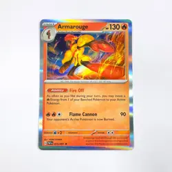 Armarouge 15/91 - Pokemon TCG - Paldean Fates - NM Holo Rare - Image 1