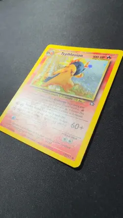 Pokemon Neo Genesis Typhlosion 17/111 Holo Rare LP #`17 - Image 3