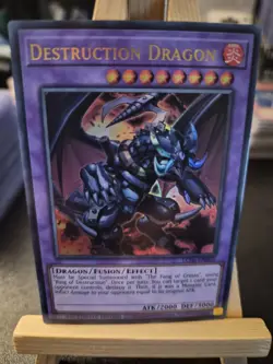 Yugioh! Destruction Dragon Ultra Rare LC06-EN003 Limited Edition - Image 1