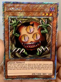 Yugioh Sangan RA03-EN089 Platinum Secret Rare 1st Ed NM w/Tracking - Image 2