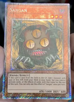 Yugioh Sangan RA03-EN089 Platinum Secret Rare 1st Ed NM w/Tracking - Image 5