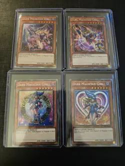 Dark Magician Girl Complete Art Set Quarter Century Alt Art Secret NM YuGiOh - Image 2
