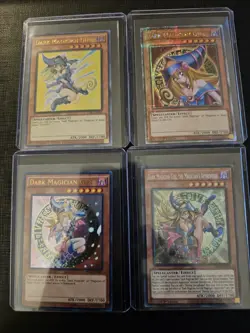 Dark Magician Girl Complete Art Set Quarter Century Alt Art Secret NM YuGiOh - Image 4