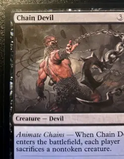 Chain Devil 120/361 Common Battle For Baldur's Gate Magic: The Gathering - Image 2
