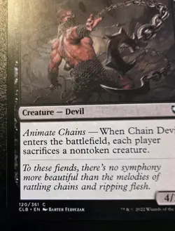 Chain Devil 120/361 Common Battle For Baldur's Gate Magic: The Gathering - Image 4