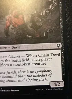 Chain Devil 120/361 Common Battle For Baldur's Gate Magic: The Gathering - Image 5