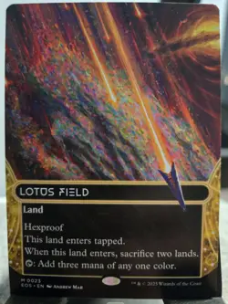 Lotus Field (0023) (Borderless) M Edge of Eternities: Stellar Sights 23 NM Magic - Image 1