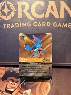 Stitch - Rock Star Lorcana Enchanted Set Champ Championship Foil Enchanted 30/P1 - Image 1