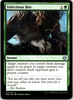 Infectious Bite MTG Phyrexia: All Will Be One NM Magic Regular - Image 1