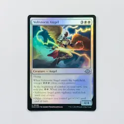 Voltstorm Angel 46 - MTG - Modern Horizons 3 - NM Foil - Image 1