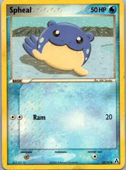Spheal 65/92 Common Legend Maker Pokemon Moderately Played - Image 1