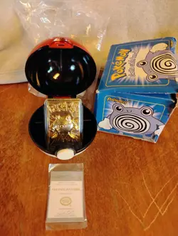 1999 23k GOLD PLATED POKEMON CARDS SET OF 7 RARE VINTAGE - Image 5