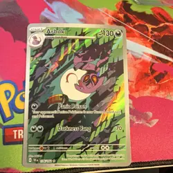 Pokemon Arbok Illustration Rare Holo 176/162 SV05: Temporal Forces 130 HP - Image 1