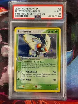 PSA 9 Butterfree 2/112 Fire Red & Leaf Green EX Pokemon Card Holo MINT - Image 1