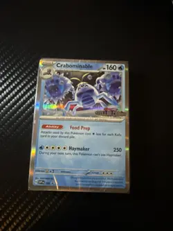 Pokemon SVP134 Crabominable Stellar Crown Promo Sealed - Image 1