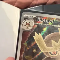 Noctowl Pokemon Center PC ETB Promo SVP141 Stellar Crown - Image 4
