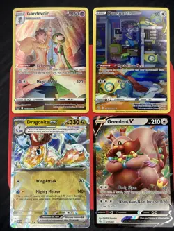Pokemon TCG English 4 Assorted Ex V Holo Rare Lot Trainer Gallery TG IR NM SWSH - Image 1