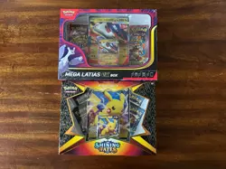 Pokemon Mega Latias ex and Pikachu V Shining Fates Box Lot New/Sealed - Image 1