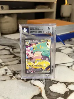 Pokemon TCG Iono's Bellibolt EX Journey Together 183/159 BGS 9 - Image 1