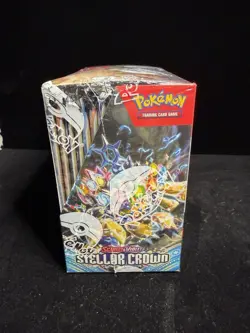 Pokemon TCG Scarlet & Violet Stellar Crown Booster Box Sealed - Image 5