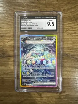 Pokemon TCG Terapagos EX 170/142 Stellar Crown Holo Special Illustration Rare - Image 1