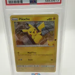 2021 POKEMON MCDONALD’S COLLECTION 25TH ANIV PIKACHU HOLO GEM MINT PSA 10 - Image 3