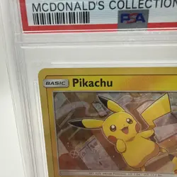 2021 POKEMON MCDONALD’S COLLECTION 25TH ANIV PIKACHU HOLO GEM MINT PSA 10 - Image 4