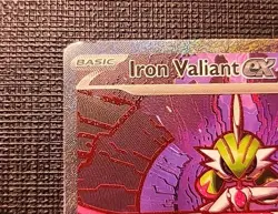 Pokemon TCG Iron Valiant EX SIR 157/131 SV Prismatic Evolutions - Image 2