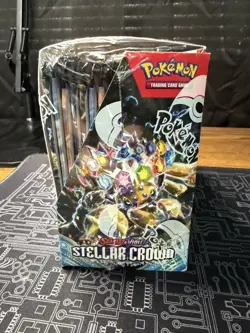 Pokemon Stellar Crown Booster Box - Scarlet & Violet TCG New Sealed - Image 4