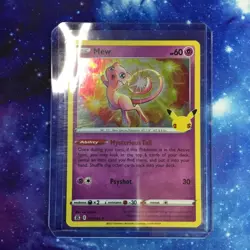 🔥Mew - 011/025 - Holo Rare - Celebrations 25th Anniversary - Pokemon tcg 2021 - Image 1