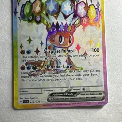 Tatsugiri ex 226/191 Surging Sparks Ultra Rare Full Art Holo Pokemon TCG NM/M - Image 3
