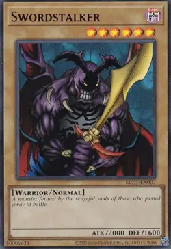 Lightly Played, English Yu Gi Oh Swordstalker - KC01-EN007 - Ultra Rare - Unlimi - Image 1
