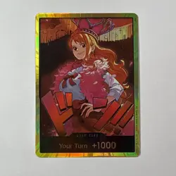 DON!! Card (Nami) (Gold) Extra Booster: One Piece Heroines Edition Foil - Image 1