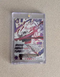 Divine Departure (Alternate Art) OP13-076 Carrying On His Will Foil- One Piece - Image 1